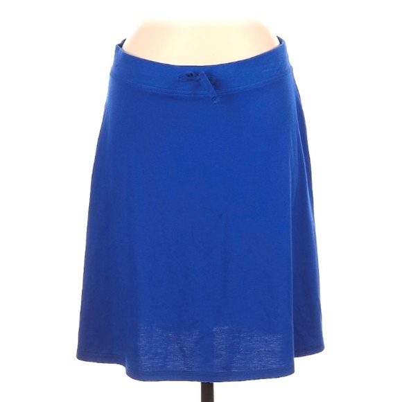 Women’s Old Navy royal blue A-line skirt with elastic waist and drawstring - Picture 1 of 7